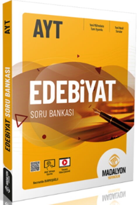 Madalyon Yayınları AYT Edebiyat Soru Bankası
