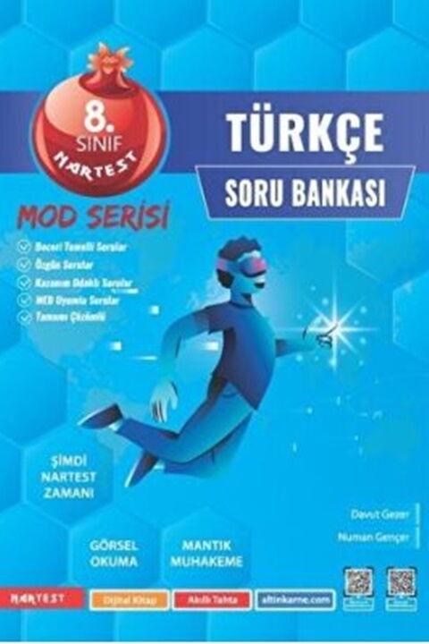 Nartest Yayınları 8. Sınıf Mod Türkçe Soru Bankası