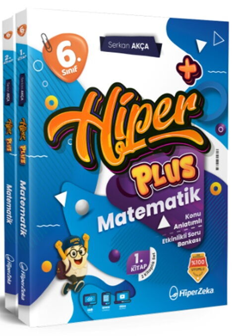 Hiper Zeka Yayınları 6. Sınıf Matematik Hiper Plus Konu Soru Bankası