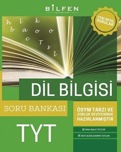Bilfen Yayıncılık TYT Dil Bilgisi Soru Bankası