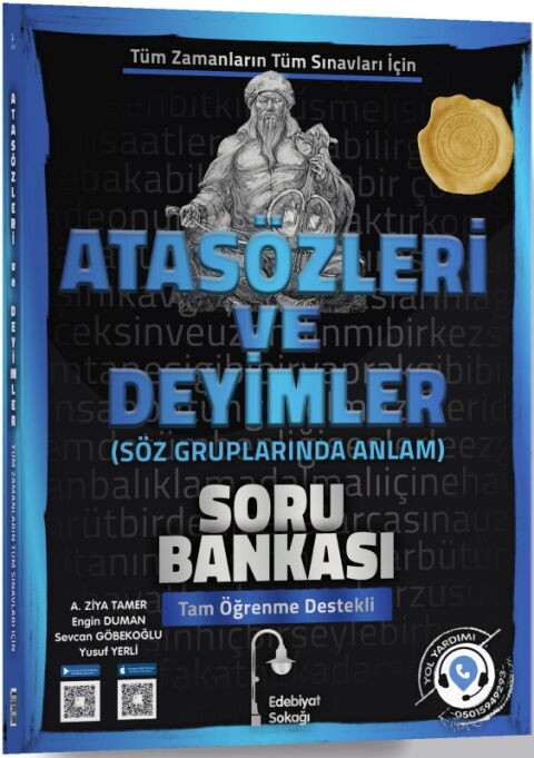 Edebiyat Sokağı Atasözleri ve Deyimler Soru Bankası