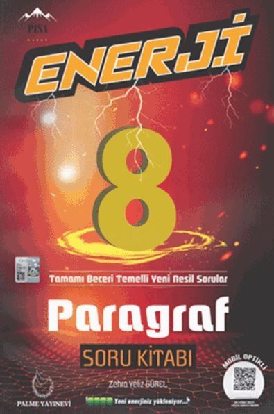 Palme Yayınları 8. Sınıf Paragraf Enerji Soru Kitabı,Kitapİşler - İşler