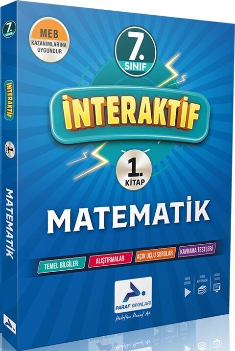 Paraf Yayınları 7. Sınıf İnteraktif Matematik Soru Bankası