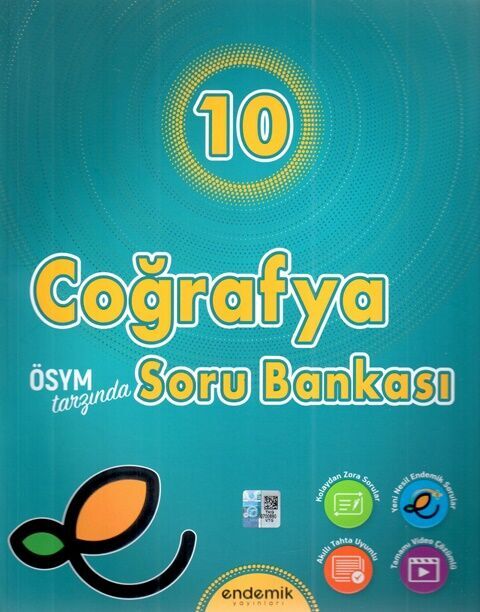 Endemik Yayınları 10. Sınıf Coğrafya Soru Bankası