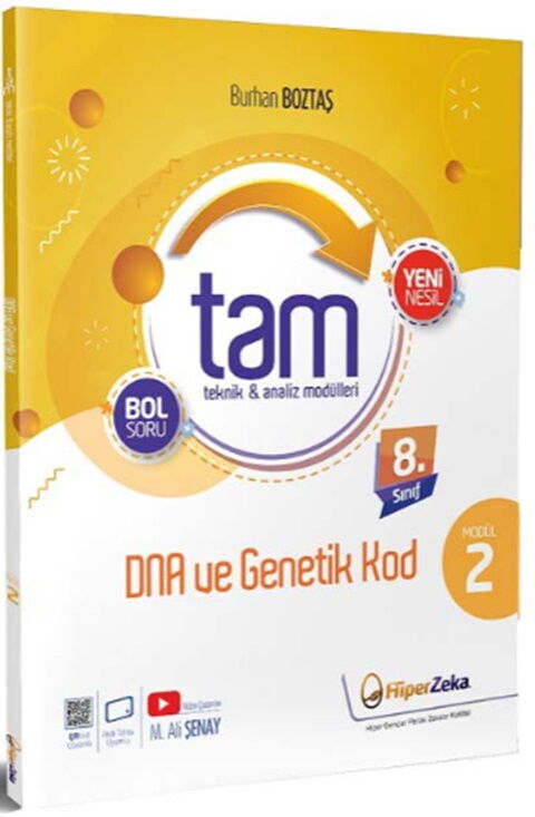 Hiper Zeka Yayınları 8. Sınıf Tam Fen Bilimleri 2 - Dna ve Genetik Kod