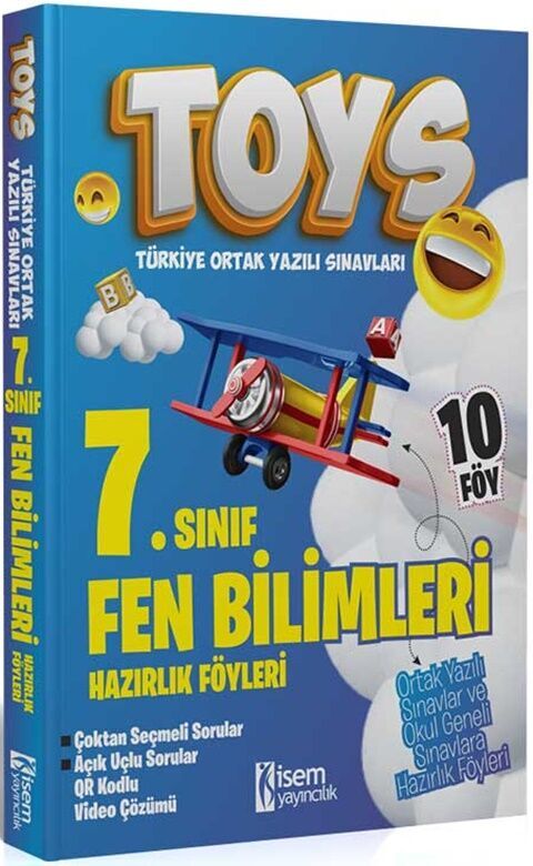 İsem Yayınları 7. Sınıf Fen Bilimleri TOYS Hazırlık Föyleri