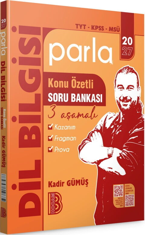 Benim Hocam Yayınları 2027 TYT KPSS MSÜ Parla Dil Bilgisi Konu Özetli Soru Bankası