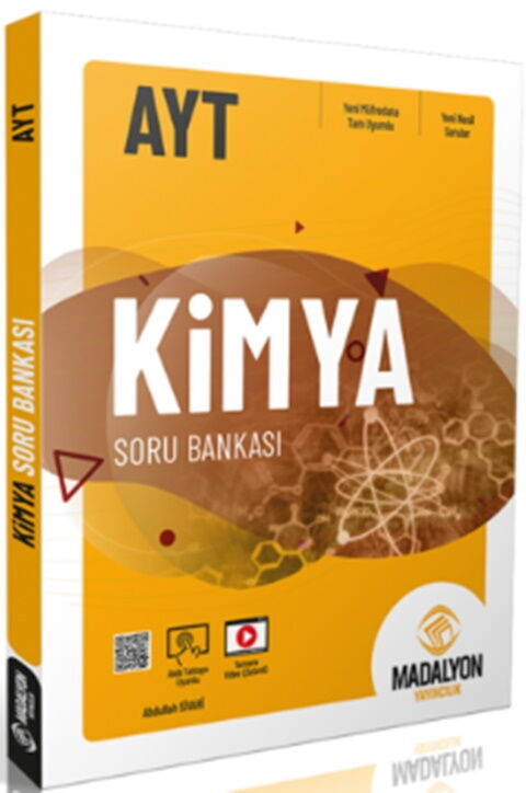 Madalyon Yayınları AYT Kimya Soru Bankası