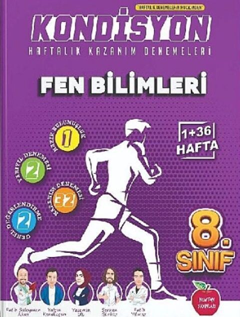 Newton Yayınları 8. Sınıf Fen Bilimleri Kondisyon Haftalık Kazanım Deneme