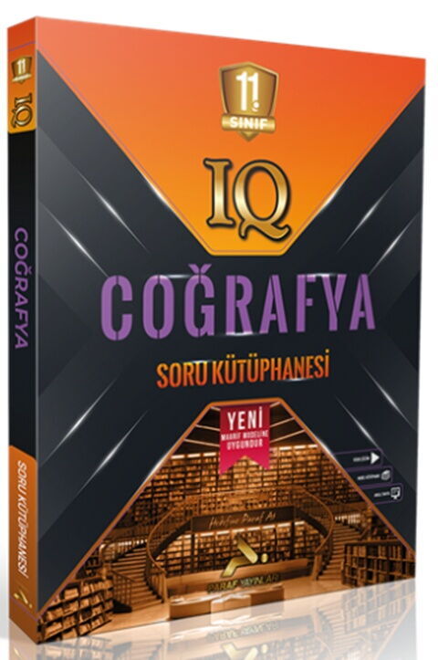 Paraf Yayınları 11. Sınıf Coğrafya IQ Soru Kütüphanesi