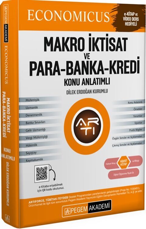 Pegem Yayınları KPSS A Grubu Economicus Makro İktisat ve Para Banka Kredi Konu Anlatımı