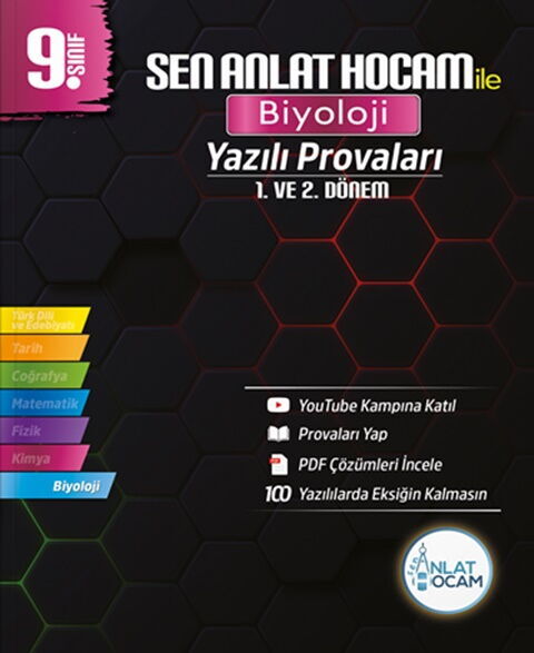 Sen Anlat Hocam 9. Sınıf Biyoloji Yazılı Provaları