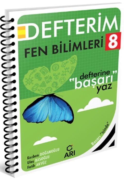 Arı Yayıncılık 8. Sınıf Fen Bilimleri Akıllı Defteri