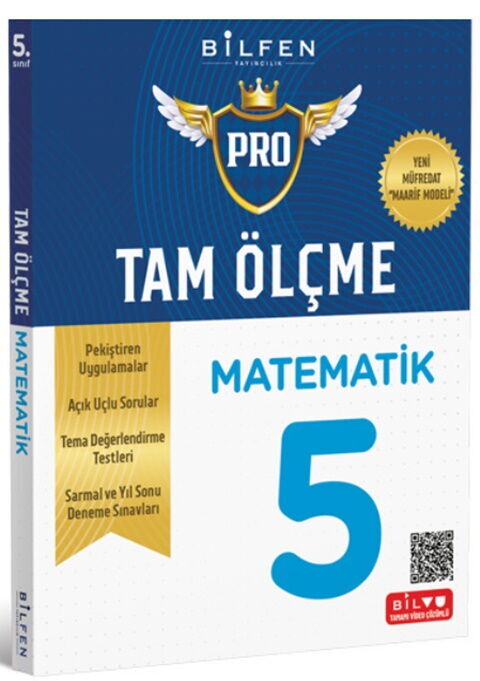 Bilfen Yayıncılık 5. Sınıf Matematik Tam Ölçme Pro Etkinlikli Soru Bankası