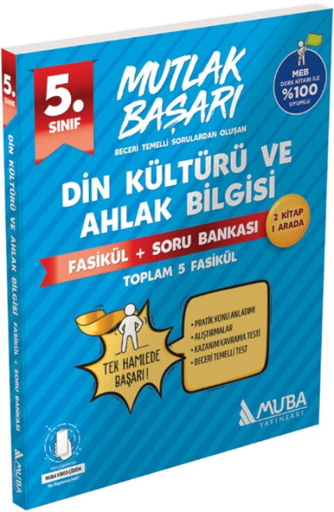Muba Yayınları 5. Sınıf Din Kültürü ve Ahlak Bilgisi Fasikül Soru Bankası