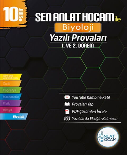 Sen Anlat Hocam 10. Sınıf Biyoloji Yazılı Provaları