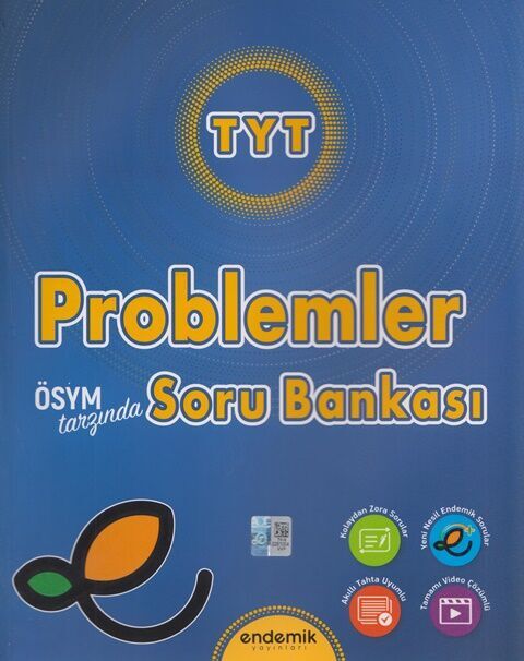 Endemik Yayınları TYT Problemler Soru Bankası
