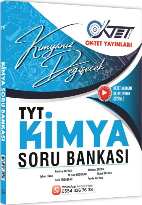 Oktet Yayınları TYT Kimya Soru Bankası