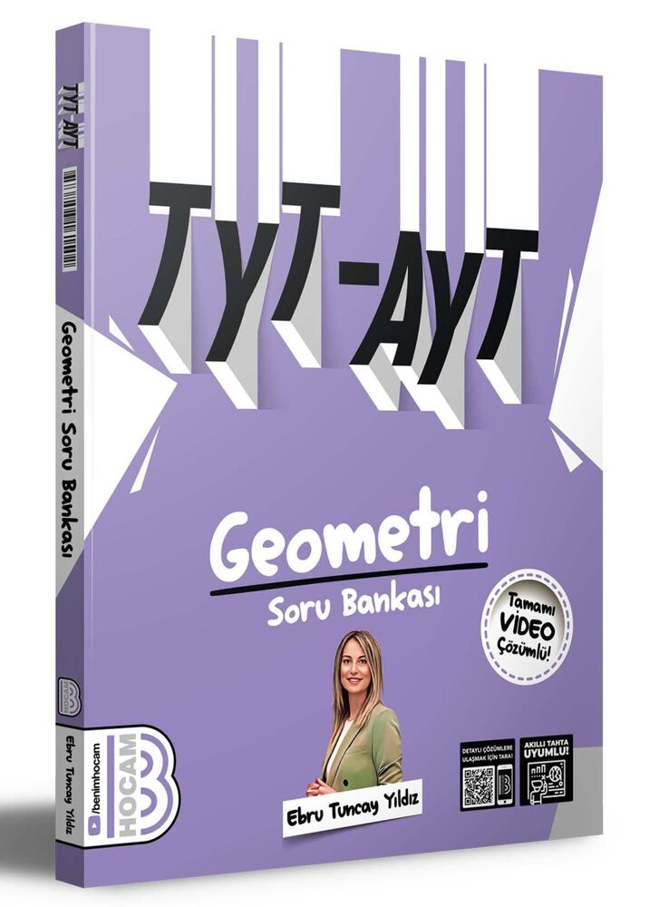 Benim Hocam Yayınları TYT AYT Geometri Tamamı Çözümlü Soru Bankası