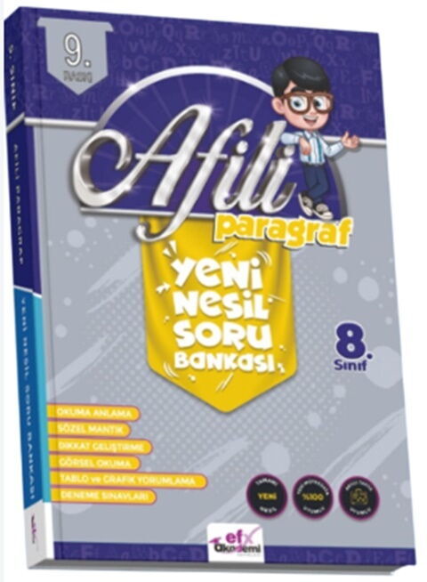 Efx Akademi 8. Sınıf Afilli Paragraf Soru Bankası