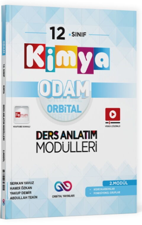 Orbital Yayınları 12. Sınıf Kimya Ders Anlatım Modülleri 2. Modül