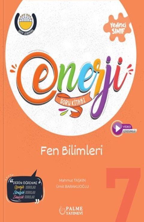 Palme Yayınları 7. Sınıf Fen Bilimleri Enerji Soru Kitabı