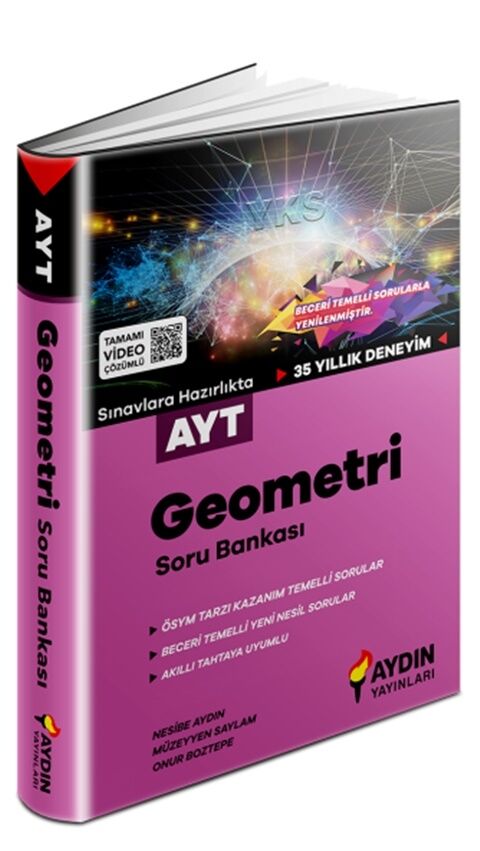 Aydın Yayınları AYT Geometri Soru Bankası,Kitapİşler - İşler Kitabevleri