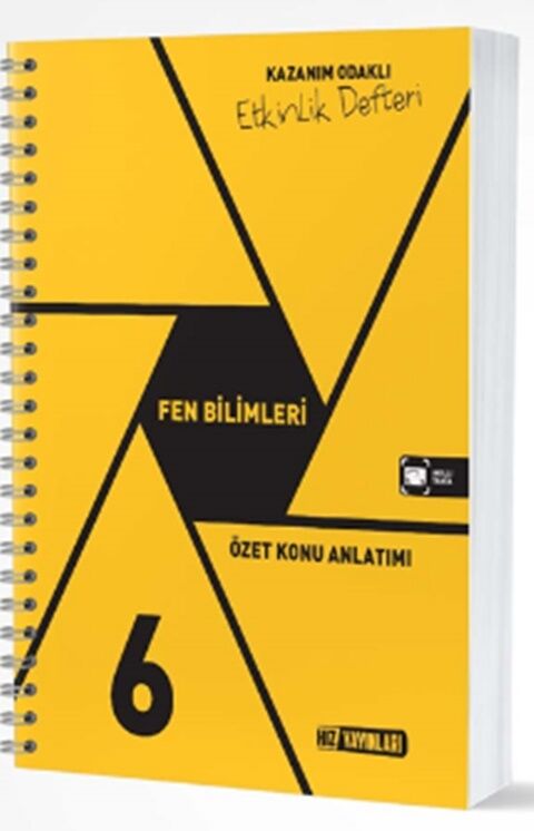 Hız Yayınları 6. Sınıf Fen Bilimleri Etkinlik Defteri
