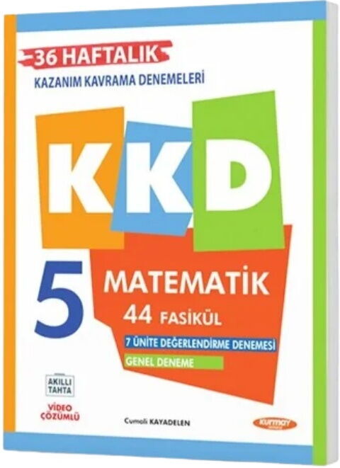 Kurmay ELT 5. Sınıf Matematik Haftalık Kazanım Kavrama Denemeleri