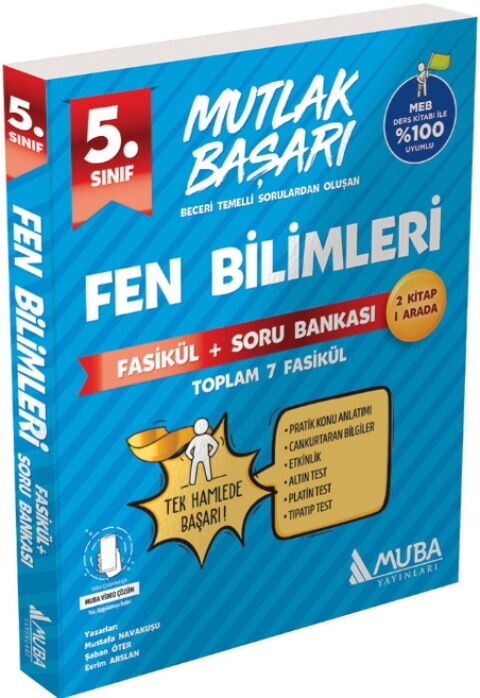Muba Yayınları 5. Sınıf Fen Bilimleri Fasiküller Soru Bankası