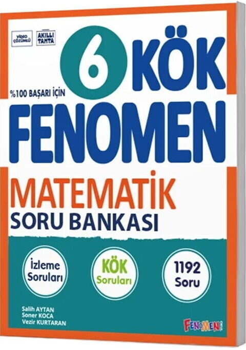 Fenomen Okul Yayınları 6. Sınıf Matematik KÖK Soru Bankası