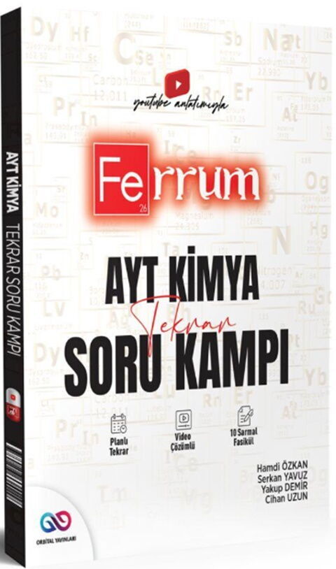 Orbital Yayınları AYT Kimya Ferrum Tekrar Soru Kampı