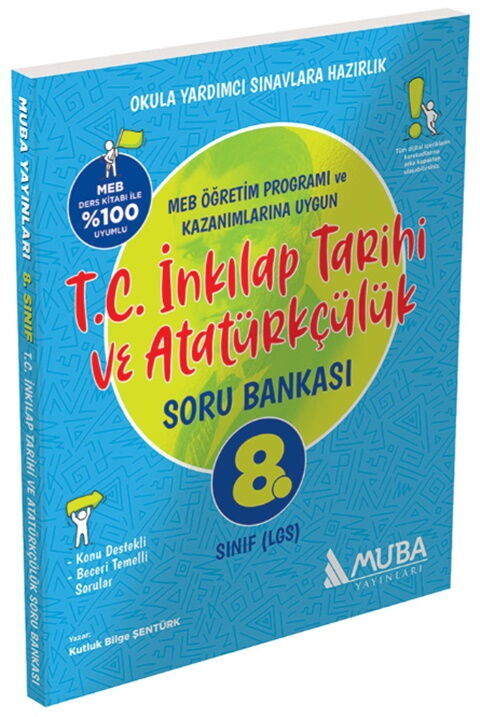 Muba Yayınları 8. Sınıf T.C İnkılap Tarihi ve Atatürkçülük Soru Bankası