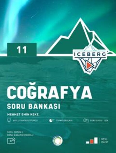 Okyanus Yayınları 11. Sınıf Coğrafya Iceberg Soru Bankası