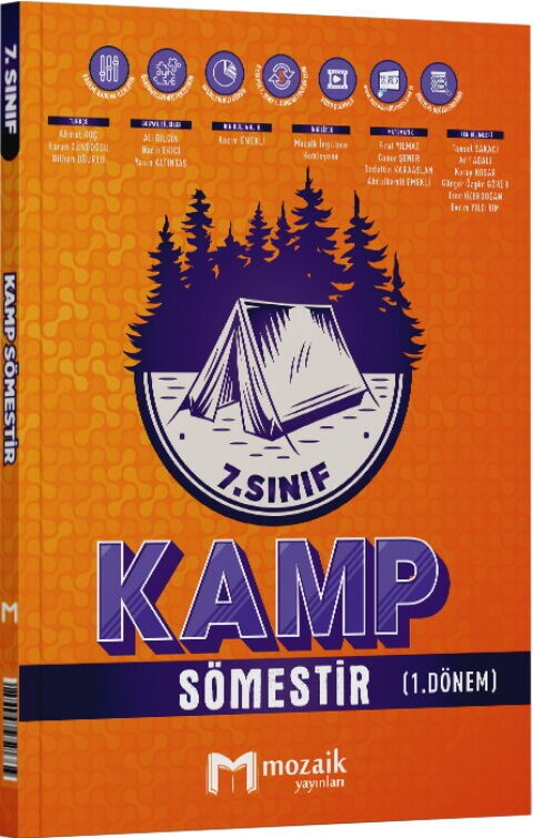 Mozaik Yayınları 7. Sınıf 1. Dönem Sömestr Kamp Kitabı
