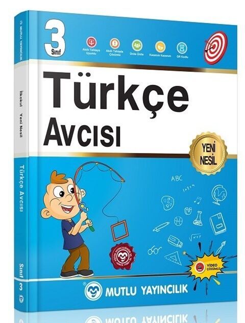 Mutlu Yayıncılık 3. Sınıf Türkçe Avcısı Soru Bankası