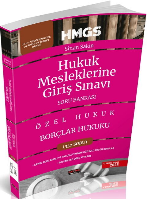 Savaş Yayınları Borçlar Hukuku Genel ve Özel Hükümler Soru Bankası