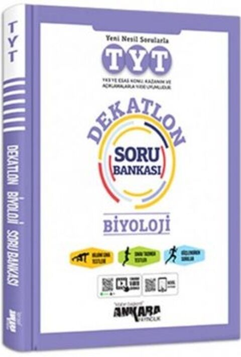 Ankara Yayıncılık TYT Biyoloji Dekatlon Soru Bankası