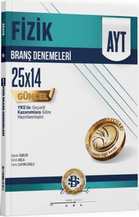 Bilgi Sarmal AYT Fizik 25 x 14 Branş Denemeleri