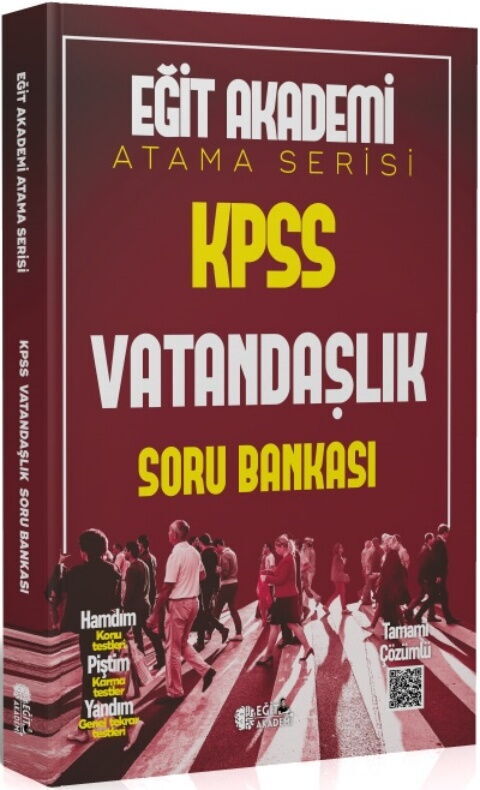Eğit Akademi KPSS Vatandaşlık Atama Serisi Soru Bankası
