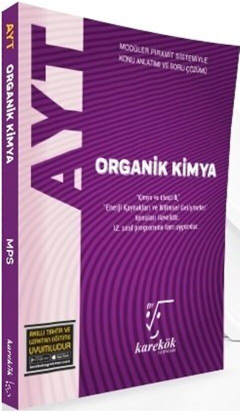 Karekök Yayınları AYT Organik Kimya MPS Konu Anlatımlı