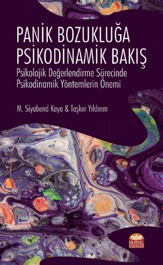 Nobel Yayınları Panik Bozukluluğa Psikodinamik Bakış