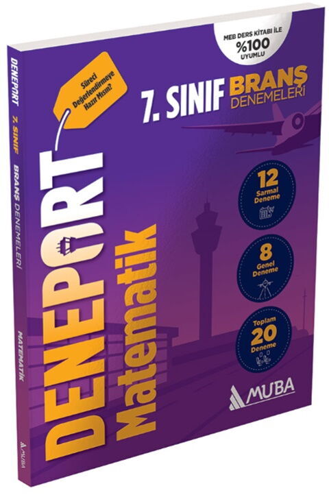 Muba Yayınları 7. Sınıf Deneport Matematik Branş Denemesi