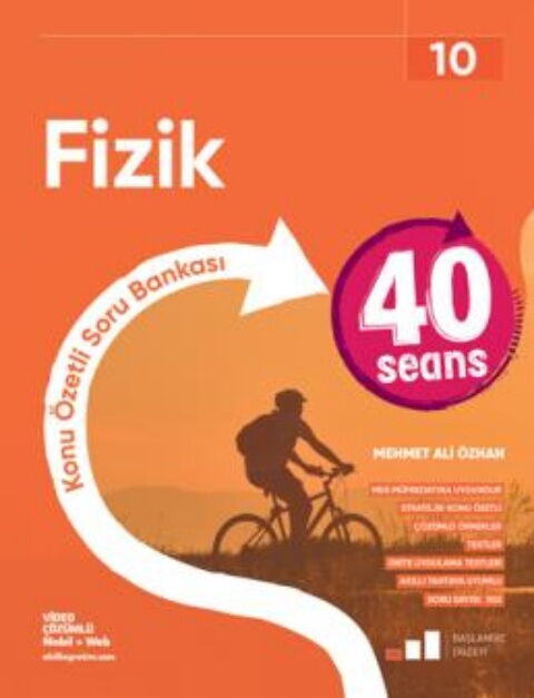 Okyanus Yayınları 10. Sınıf 40 Seansta Fizik Konu Özetli Soru