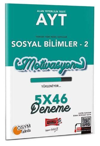 Yargı Yayınları AYT Sosyal Bilimler-2 5 x 46 Deneme