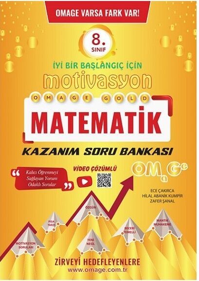 Omage Yayınları 8. Sınıf Omage Motivasyon Matematik Soru Bankası