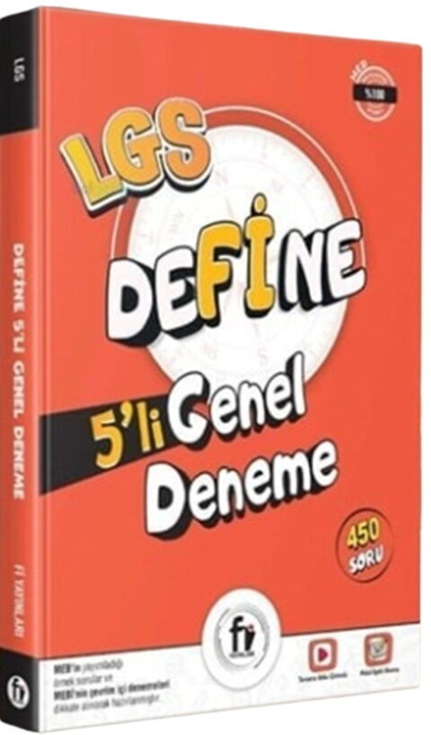 Fi Yayınları 8. Sınıf LGS Define 5li Genel Deneme