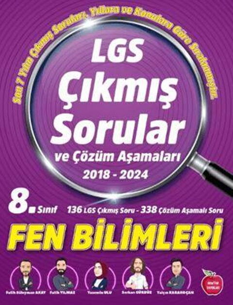 Newton Yayınları 8. Sınıf LGS Fen Bilimleri Çıkmış Sorular
