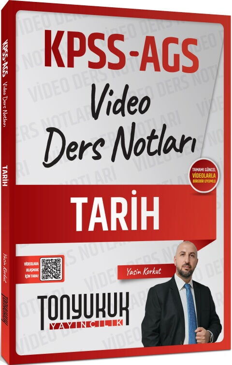 Tonyukuk Yayıncılık KPSS AGS Tarih Video Ders Notları