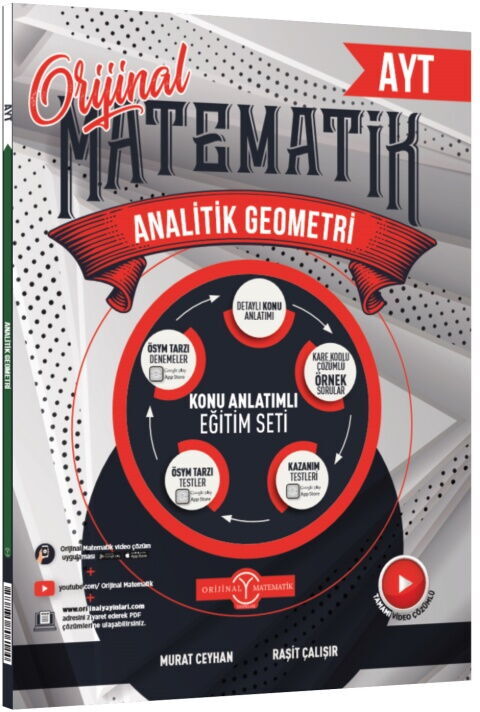 Orijinal Yayınları AYT Analitik Geometri Konu Anlatımlı